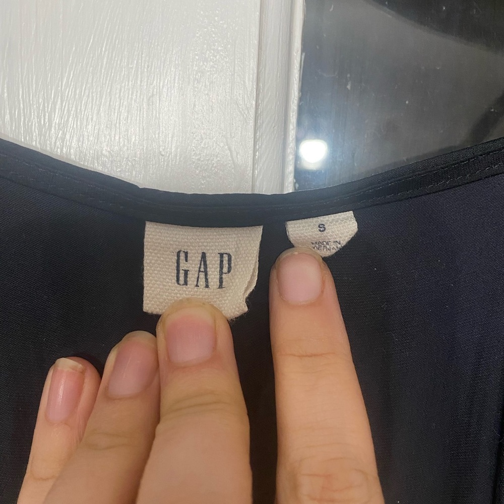 GAP Black Sleeveless Jumpsuit - S - Picture 2 of 8